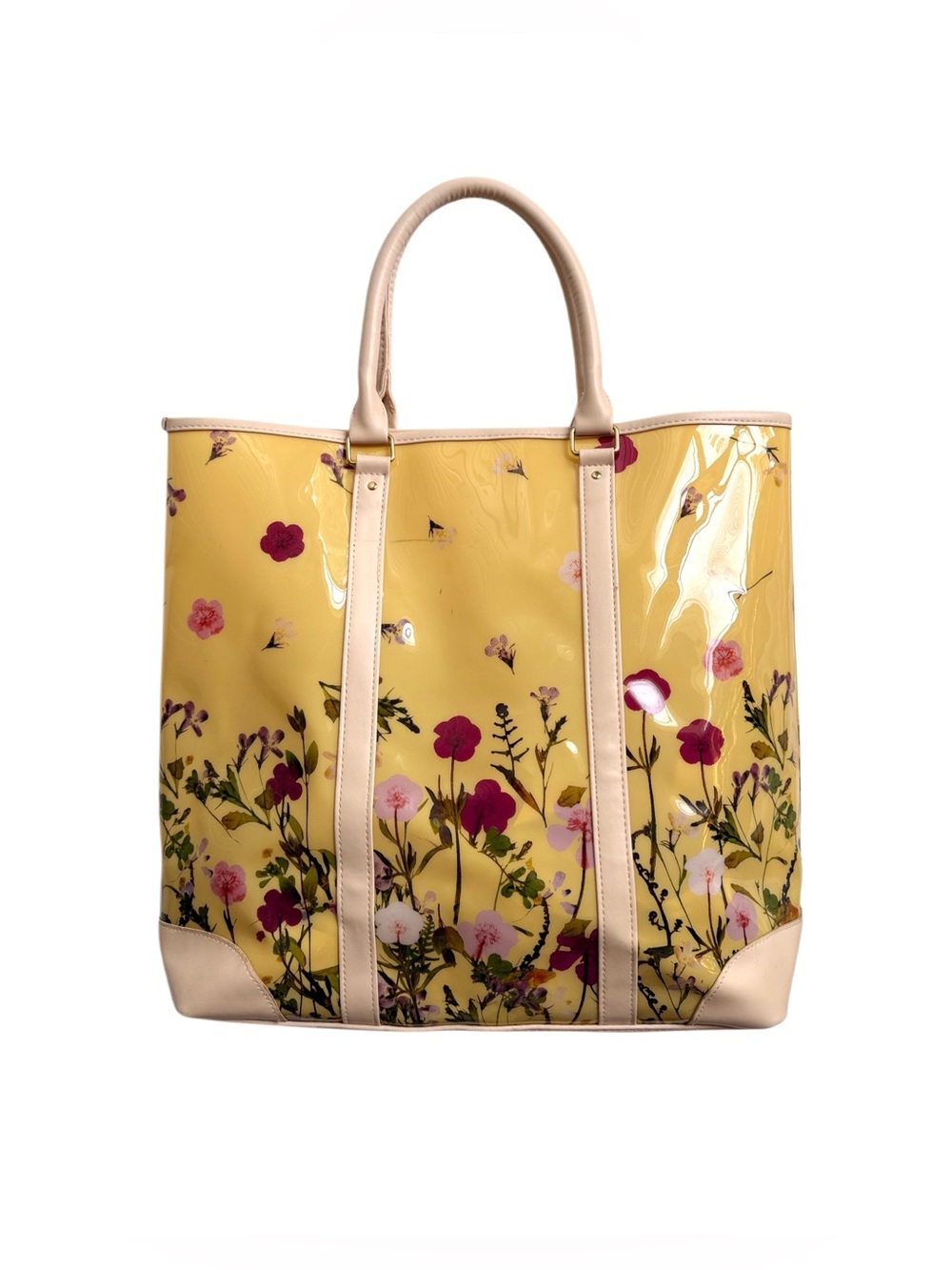 2015 ULTA Beauty Limited-Edition Yellow Floral “Spring Tote Bag”